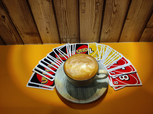 Fresh Coffee with Croissant